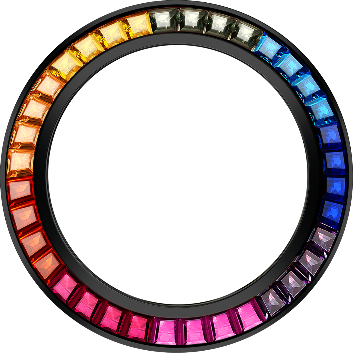 CEBRODZ DIY bezel Carbon fiber & Zircon & Ceramics
