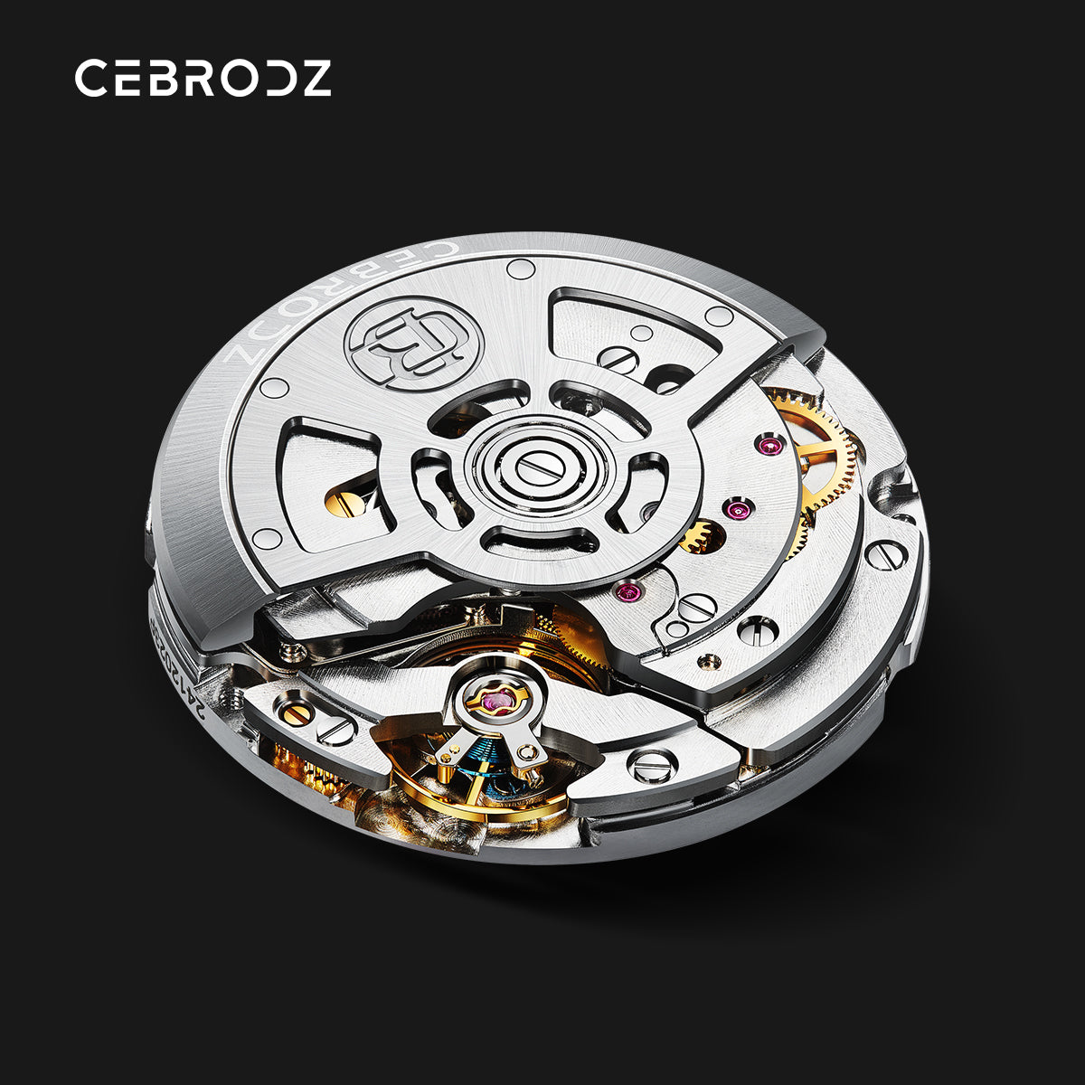 CEBRODZ Men's Chronograph DIY bezel 904L stainless steel Mechanical Automatic machinery 50m waterproof