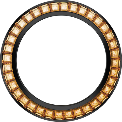 CEBRODZ DIY bezel Carbon fiber & Zircon & Ceramics