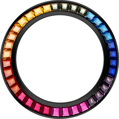 CEBRODZ DIY bezel Carbon fiber & Zircon & Ceramics